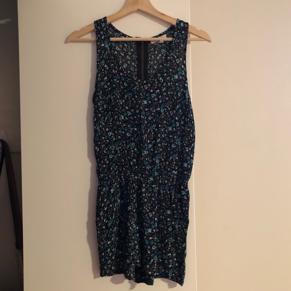 Delia’s Floral Tank Top Romper
